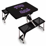 Texas Christian Horned Frogs Folding Picnic Table