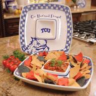 Texas Christian Horned Frogs Gameday Chip N Dip Dish