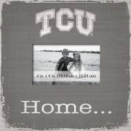 Texas Christian Horned Frogs Home Picture Frame