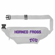 Texas Christian Horned Frogs Large Fanny Pack