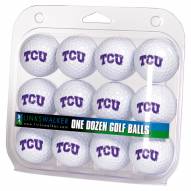 Texas Christian Horned Frogs Dozen Golf Balls