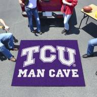Texas Christian Horned Frogs Man Cave Tailgate Mat