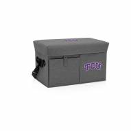 Texas Christian Horned Frogs Ottoman Cooler & Seat
