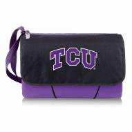 Texas Christian Horned Frogs Purple Blanket Tote