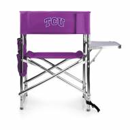 Texas Christian Horned Frogs Purple Sports Folding Chair