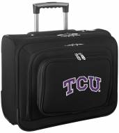 Texas Christian Horned Frogs Rolling Laptop Overnighter Bag