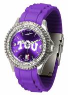 Texas Christian Horned Frogs Sparkle Women's Watch
