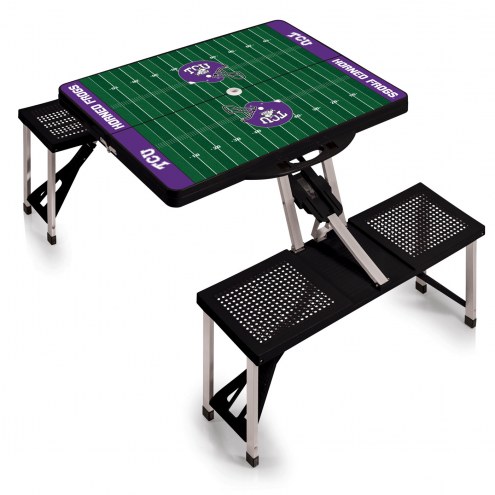 Texas Christian Horned Frogs Sports Folding Picnic Table