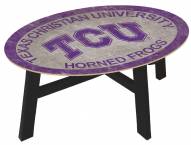 Texas Christian Horned Frogs Team Color Coffee Table