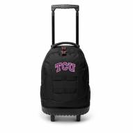 NCAA TCU Horned Frogs Wheeled Backpack Tool Bag