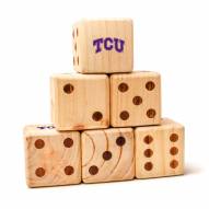 Texas Christian Horned Frogs Yard Dice