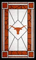 Texas Longhorns 11" x 19" Stained Glass Sign