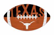 Texas Longhorns 12" Football Cutout Sign
