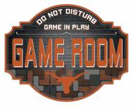 Texas Longhorns 12" Game Room Tavern Sign