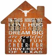 Texas Longhorns 12" House Sign