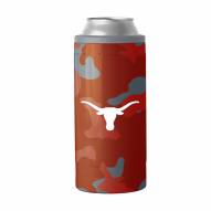 Texas Longhorns 12 oz. Camo Swagger Slim Can Coozie