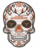 Texas Longhorns 12" Sugar Skull Sign