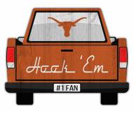 Texas Longhorns 12" Truck Back Cutout Sign