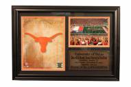 Texas Longhorns 12" x 18" Photo Stat Frame