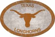 Texas Longhorns 46" Team Color Oval Sign