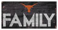 Texas Longhorns 6" x 12" Family Sign