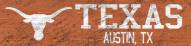 Texas Longhorns 6" x 24" Team Name Sign