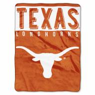 Texas Longhorns Basic Raschel Blanket