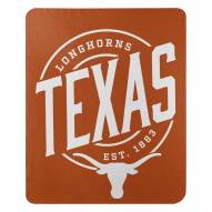 Texas Longhorns Campaign Fleece Throw Blanket