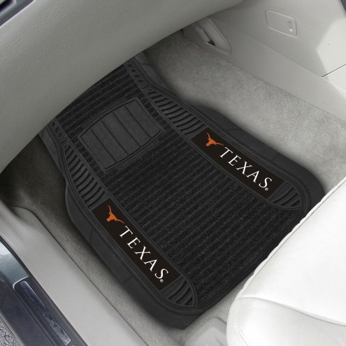 Texas Longhorns Deluxe Car Floor Mat Set