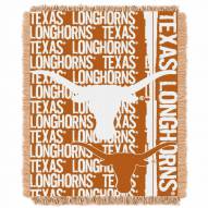 Texas Longhorns Double Play Woven Throw Blanket