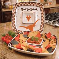 Texas Longhorns Gameday Chip N Dip Dish
