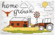 Texas Longhorns Home Grown 11" x 19" Sign