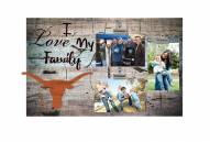 Texas Longhorns I Love My Family Clip Frame