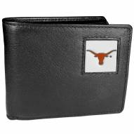 Texas Longhorns Leather Bi-fold Wallet
