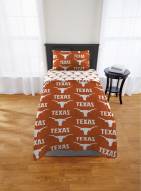 Texas Longhorns Rotary Twin Bed in a Bag Set