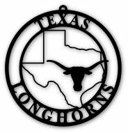 Texas Longhorns Silhouette Logo Cutout Door Hanger