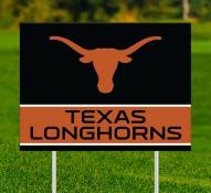 Texas Longhorns Team Name Yard Sign