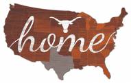 Texas Longhorns USA Cutout Sign