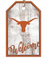 Texas Longhorns Welcome Team Tag 11" x 19" Sign