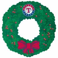Texas Rangers 16" Team Wreath Sign