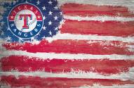 Texas Rangers 17" x 26" Flag Sign