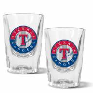 Texas Rangers 2 oz. Prism Shot Glass Set