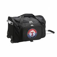 Texas Rangers 22" Rolling Duffle Bag