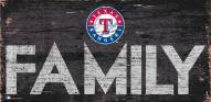 Texas Rangers 6" x 12" Family Sign