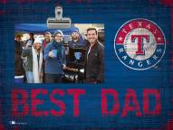 Texas Rangers Best Dad Clip Frame