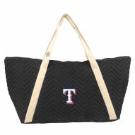 Texas Rangers Chevron Stitch Weekender Bag