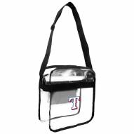 Texas Rangers Clear Crossbody Carry-All Bag