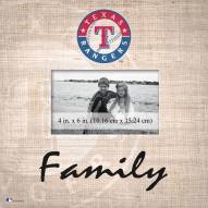 Texas Rangers Family Picture Frame