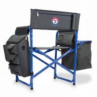 Texas Rangers Gray/Blue Fusion Folding Chair
