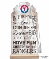 Texas Rangers In This House Mask Holder